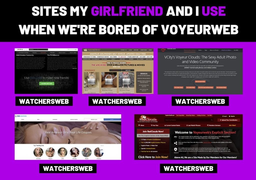 the voyeur web main page