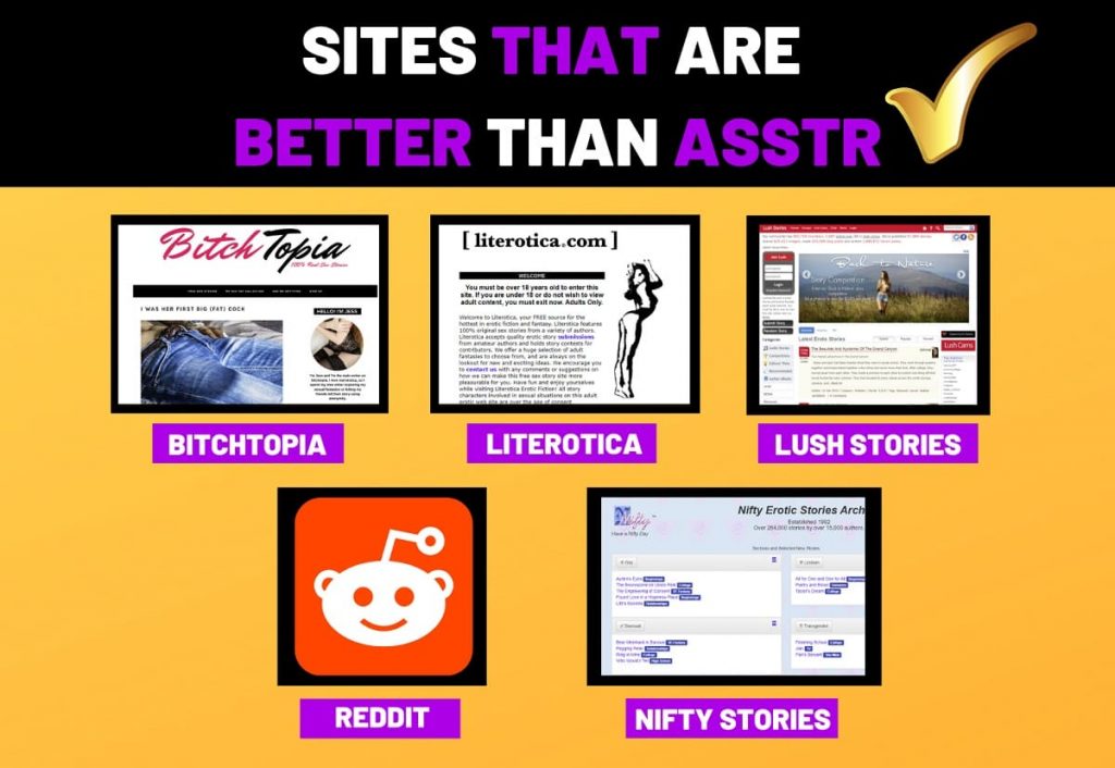 Sites Like ASSTR (My Favorite Alternatives) .