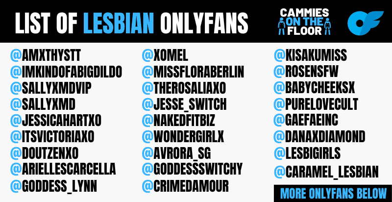 a curated list of all the most popular Lesbian OnlyFans accounts